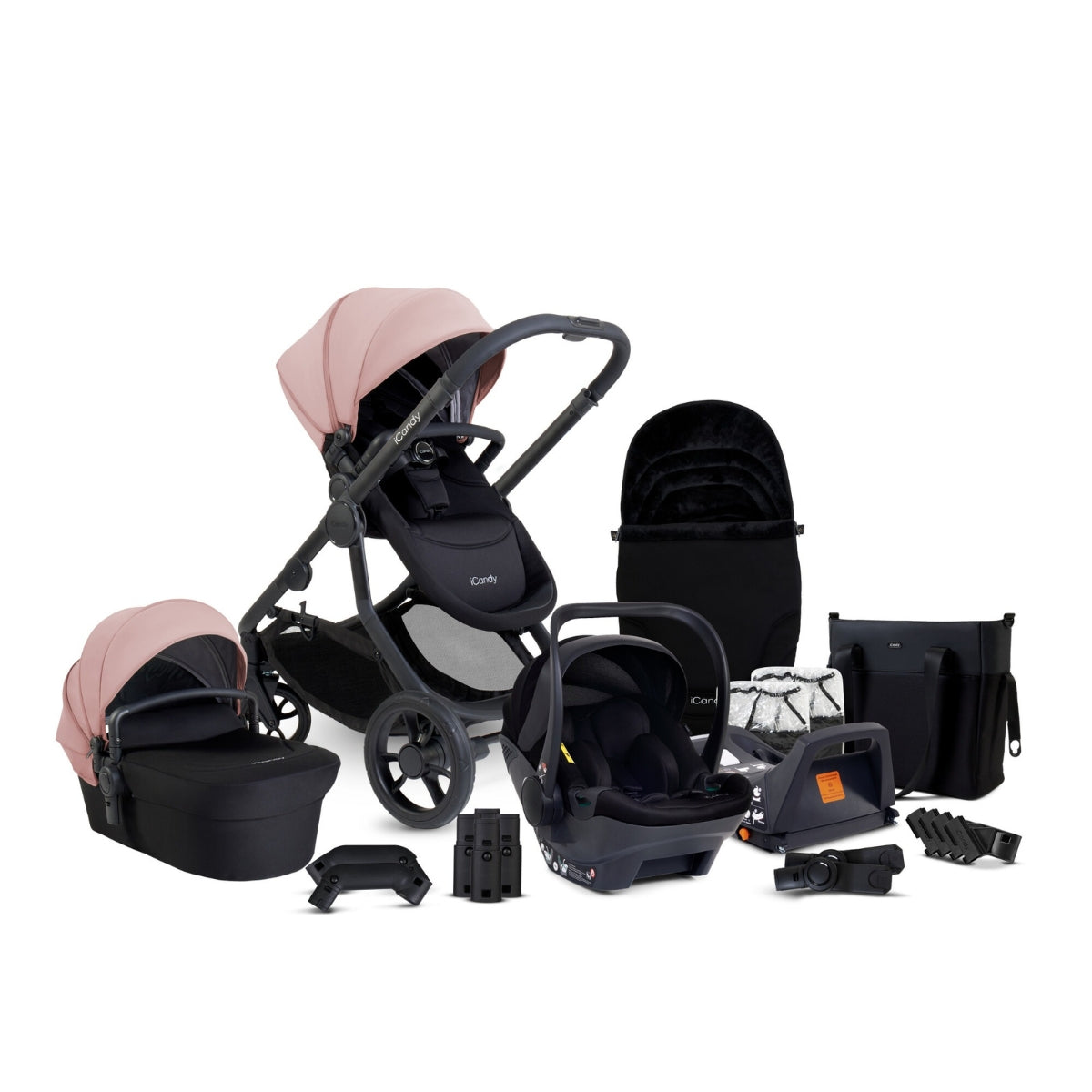 iCandy Orange 4 Travel System with iCandy Cocoon & Base