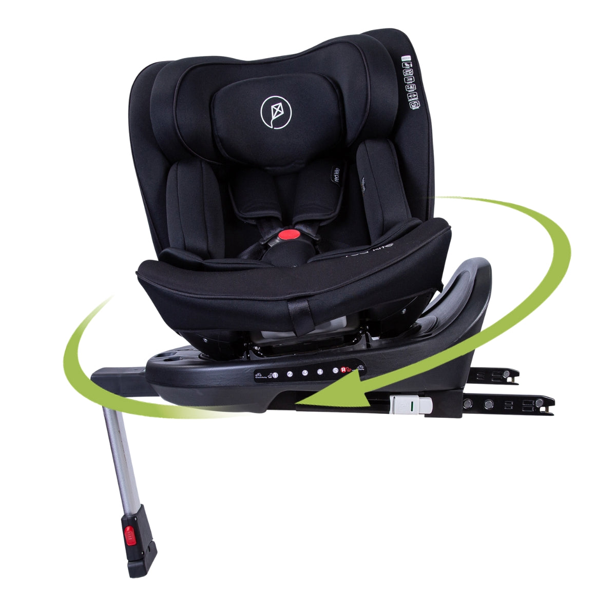 Red Kite Hoop 360 Every Stage i-Size Car Seat, 0-12 Years