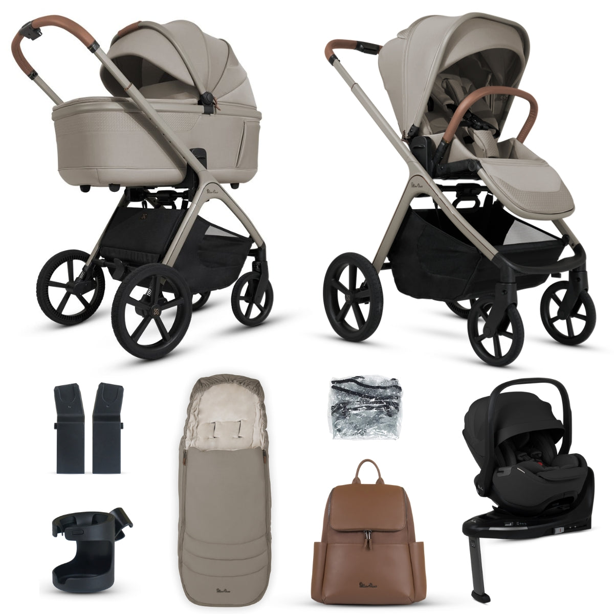 Silver Cross Cove Ultimate 360 Travel System Bundle