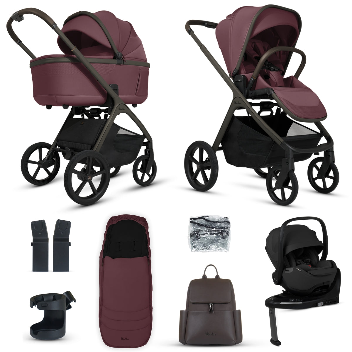 Silver Cross Cove Ultimate 360 Travel System Bundle