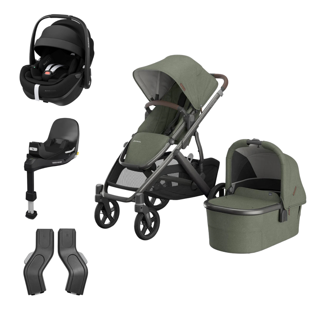 Uppababy Vista V3 with Pebble 360 Pro2 and Base