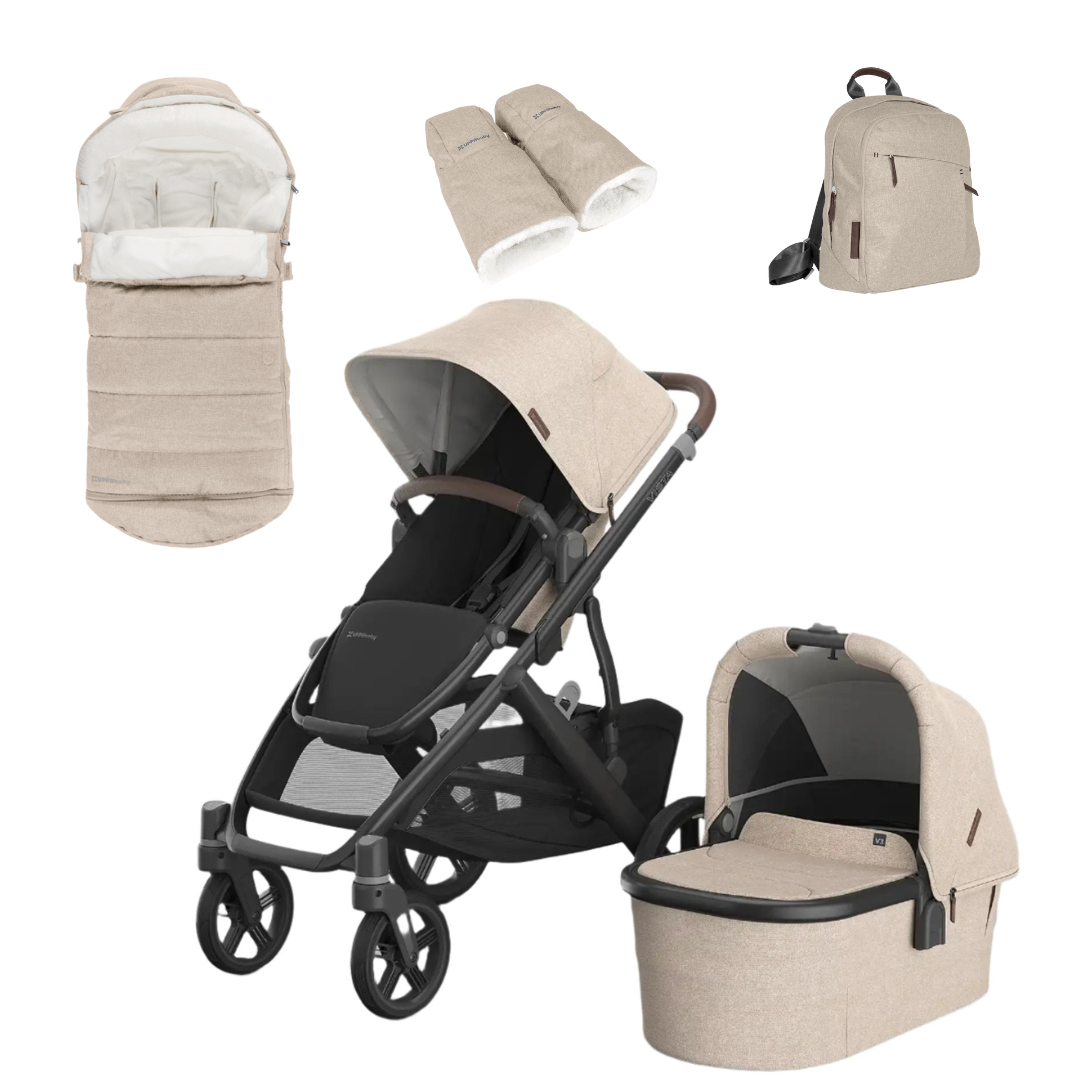 Uppababy Vista V3 Perfect Partner Bundle With Maxi Cosi Car Seat