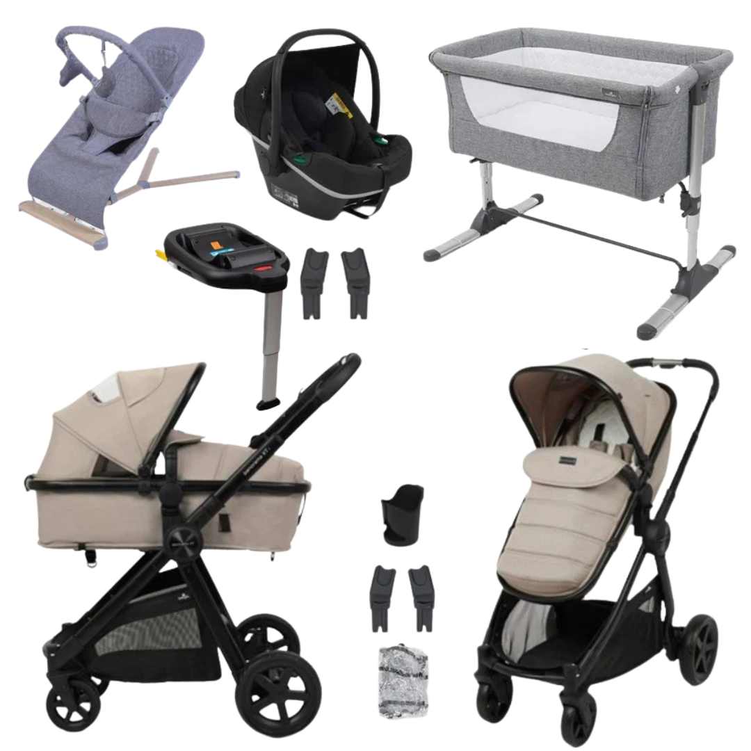 BabyLo Panorama XTi Essential Travel System & Starter Nursery Bundle