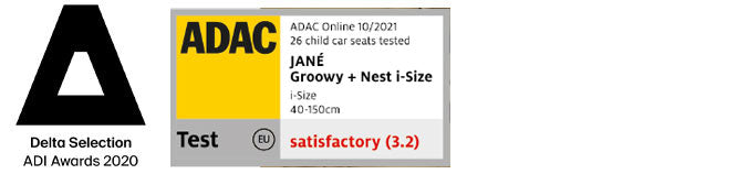 Jane Groowy, iSize Car Seat, 60-150 cm, 9m-12 years