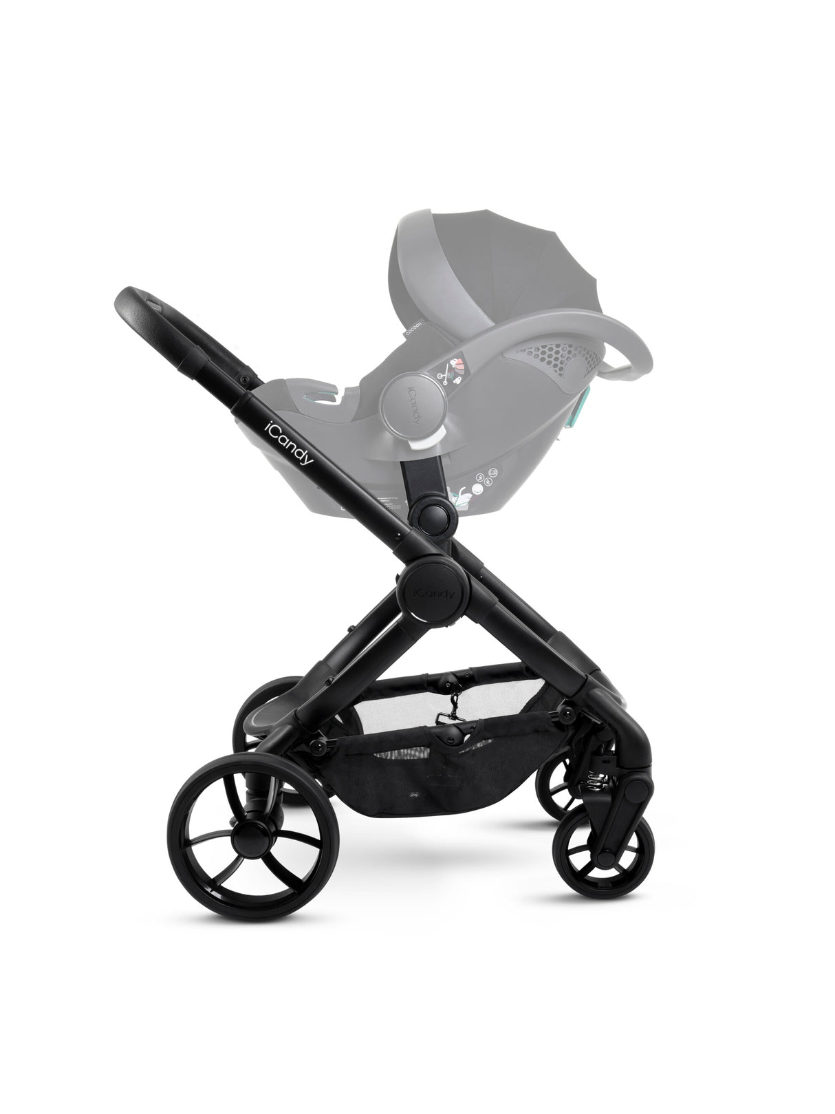 iCandy Peach 7 Pushchair and Carrycot Complete Bundle, Porcini