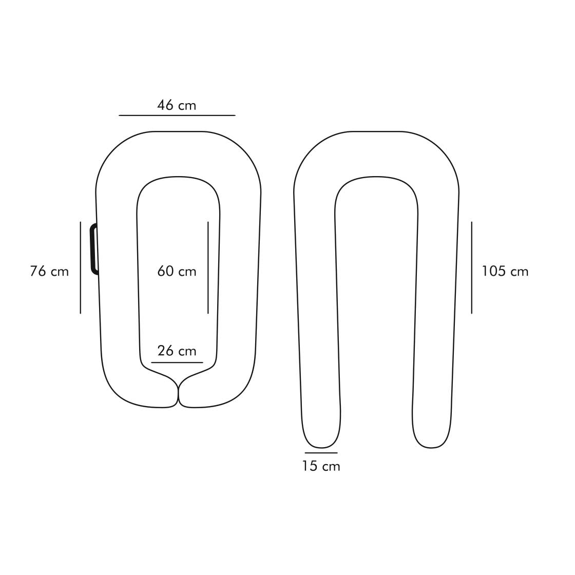 Noordi 2in1 Baby Nest + Maternity Pillow