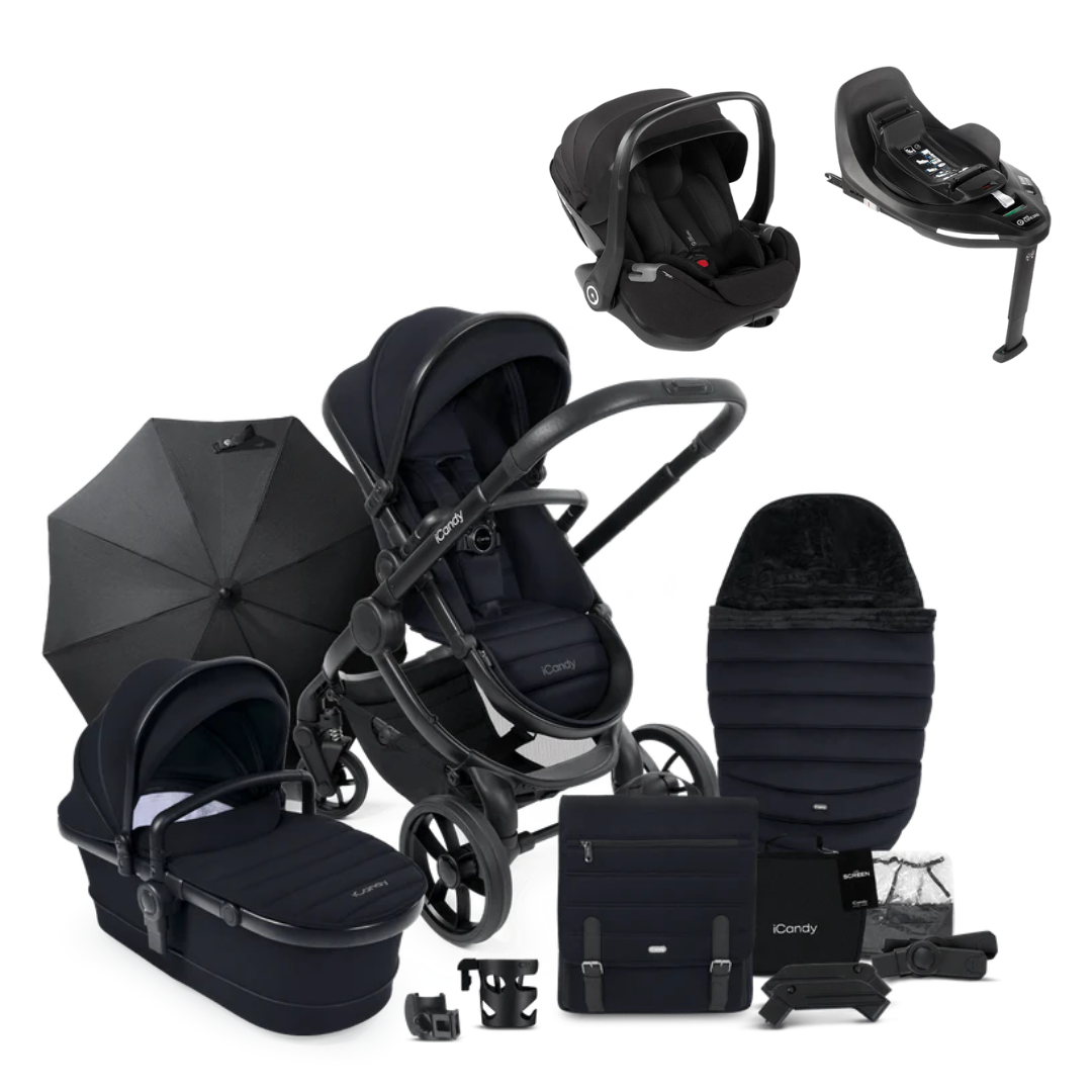 iCandy Peach 7 Travel System With 360 Rotating Car Seat