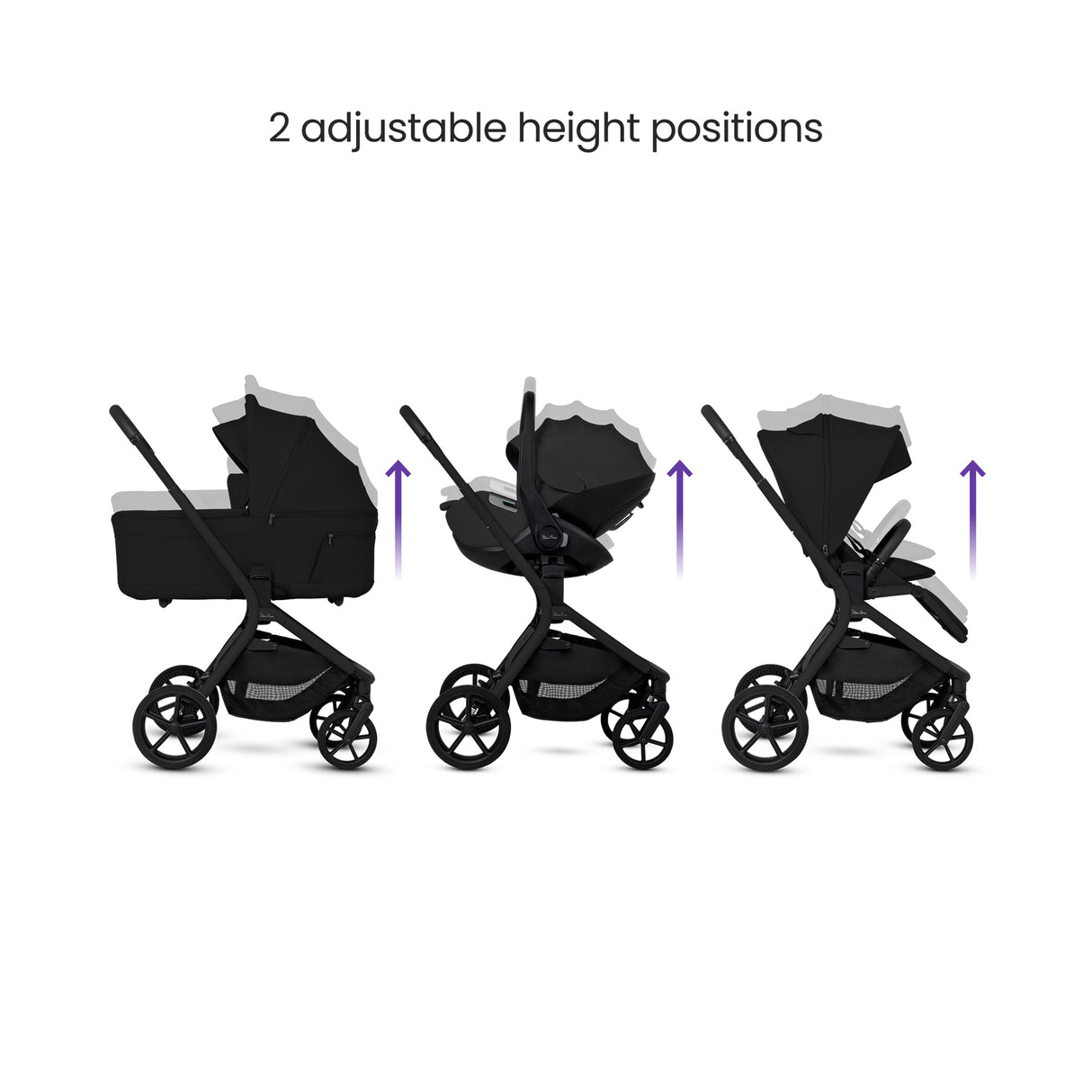 Silver Cross Breez Ultimate 360 Travel System Bundle