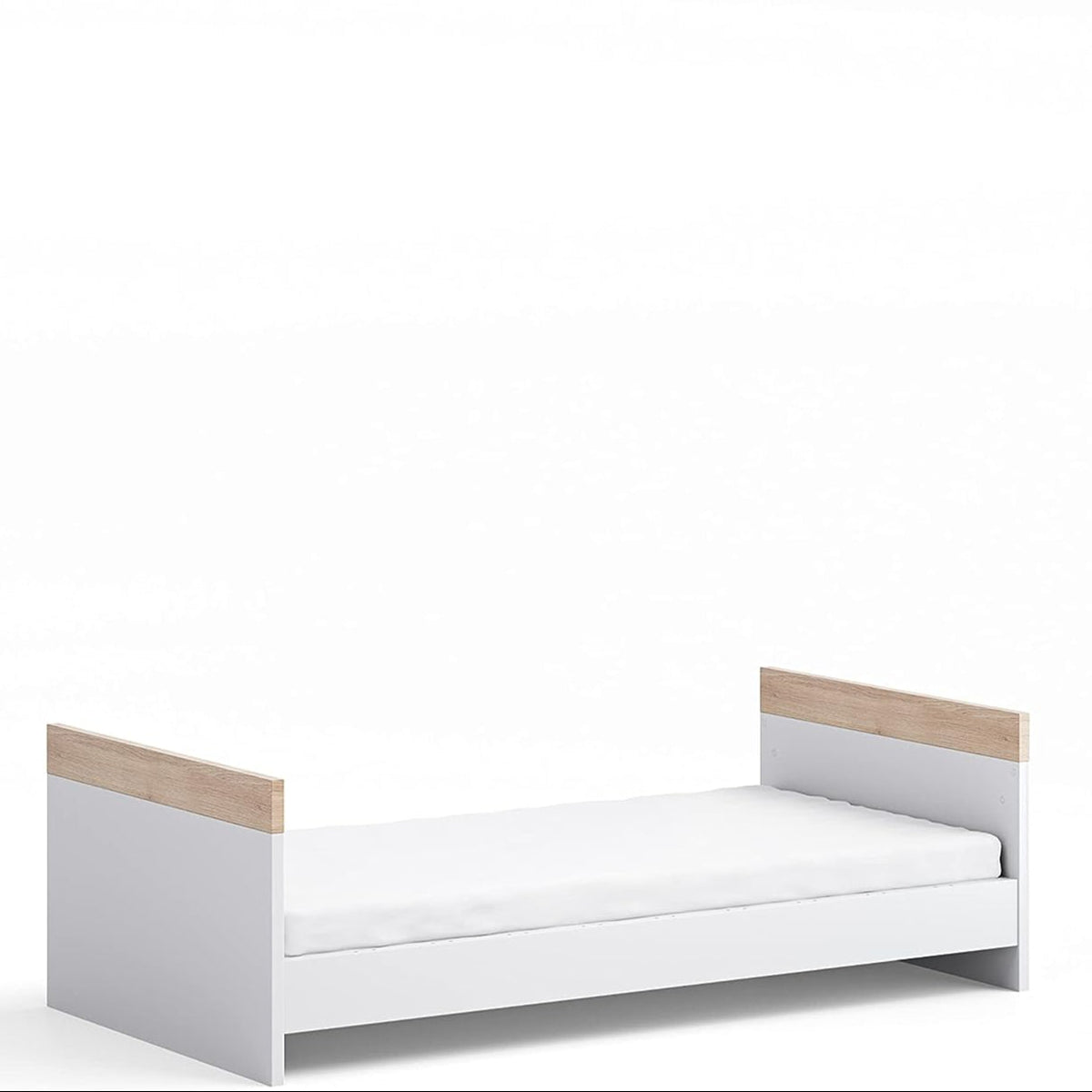 Little Acorns - Burlington Cotbed White/Oak