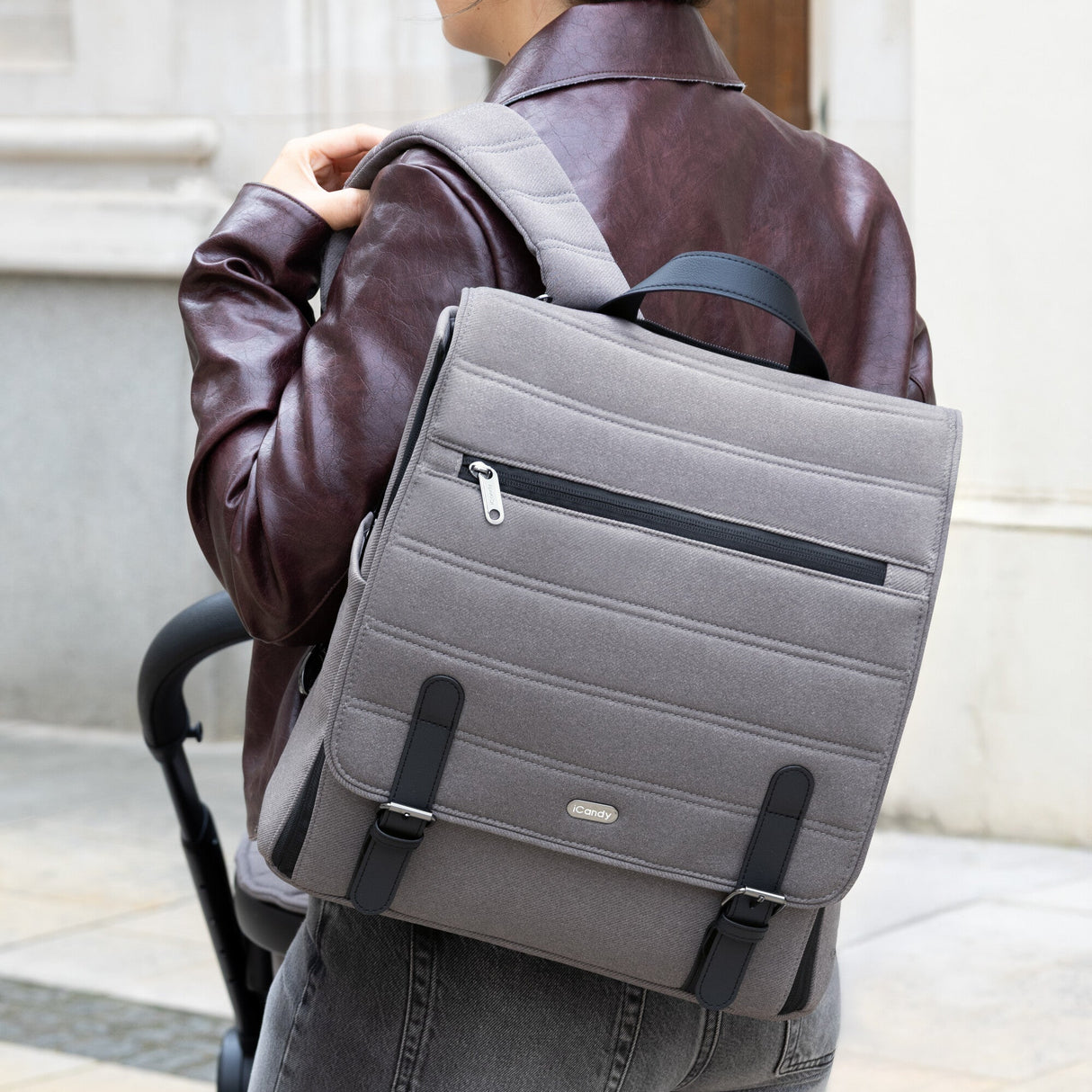 iCandy Peach 7 Pushchair and Carrycot Complete Bundle, Porcini