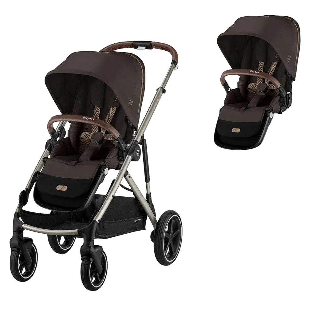 Cybex Gazelle S Twin Pushchair with Optional Carrycots