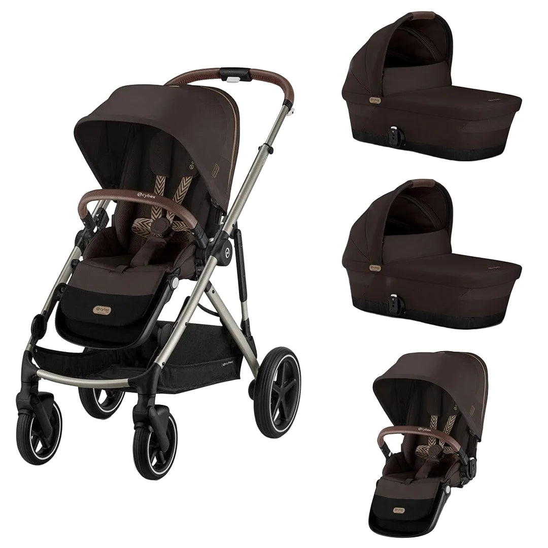 Cybex Gazelle S Twin Pushchair with Optional Carrycots