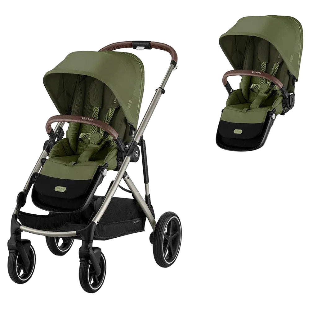 Cybex Gazelle S Twin Pushchair with Optional Carrycots