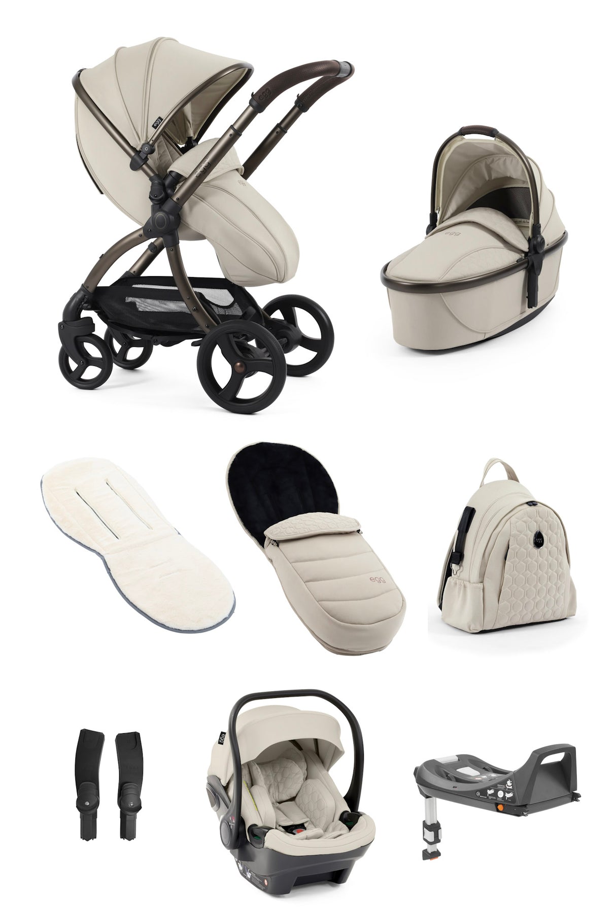 Egg Egg3 Luxury Travel System Bundle