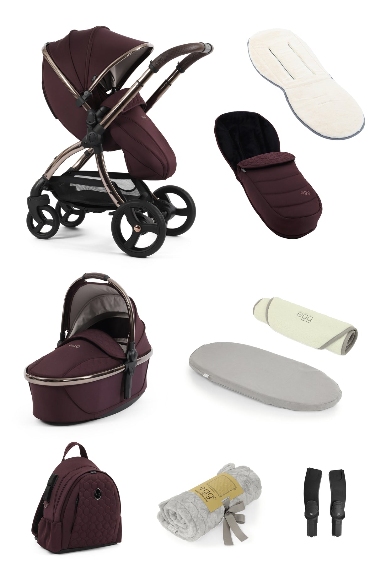 Egg 3 Stroller Snuggle Package