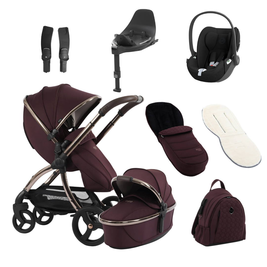 Egg 3 Bundle With Cybex Cloud T 360 Car Seat And Base