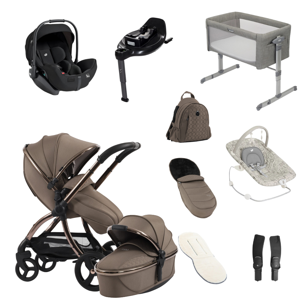 Egg 3 Essential Bundle With Joie i-Level 360 Car Seat And Base