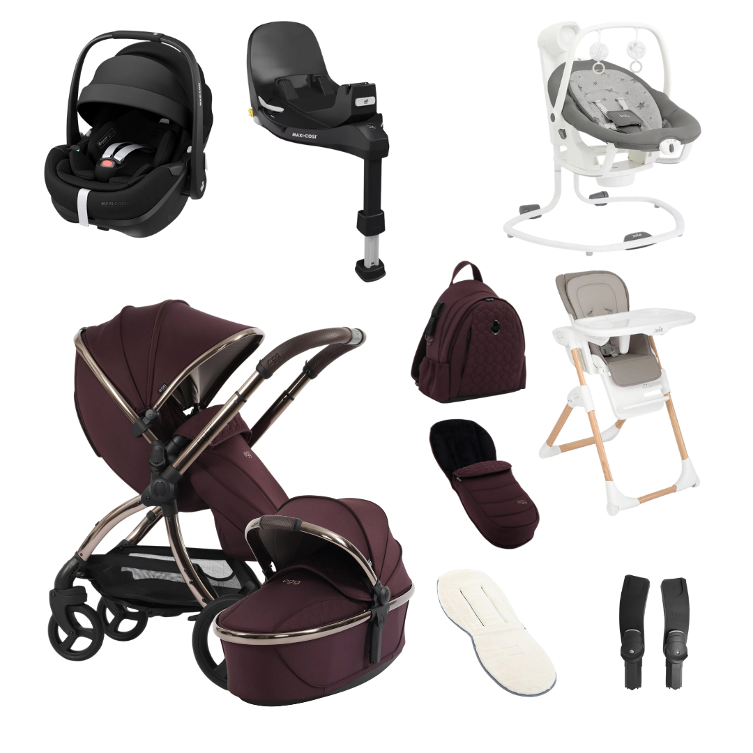 Egg 3 Luxury Bundle With Maxi-Cosi Pebble 360 Pro2 And Base