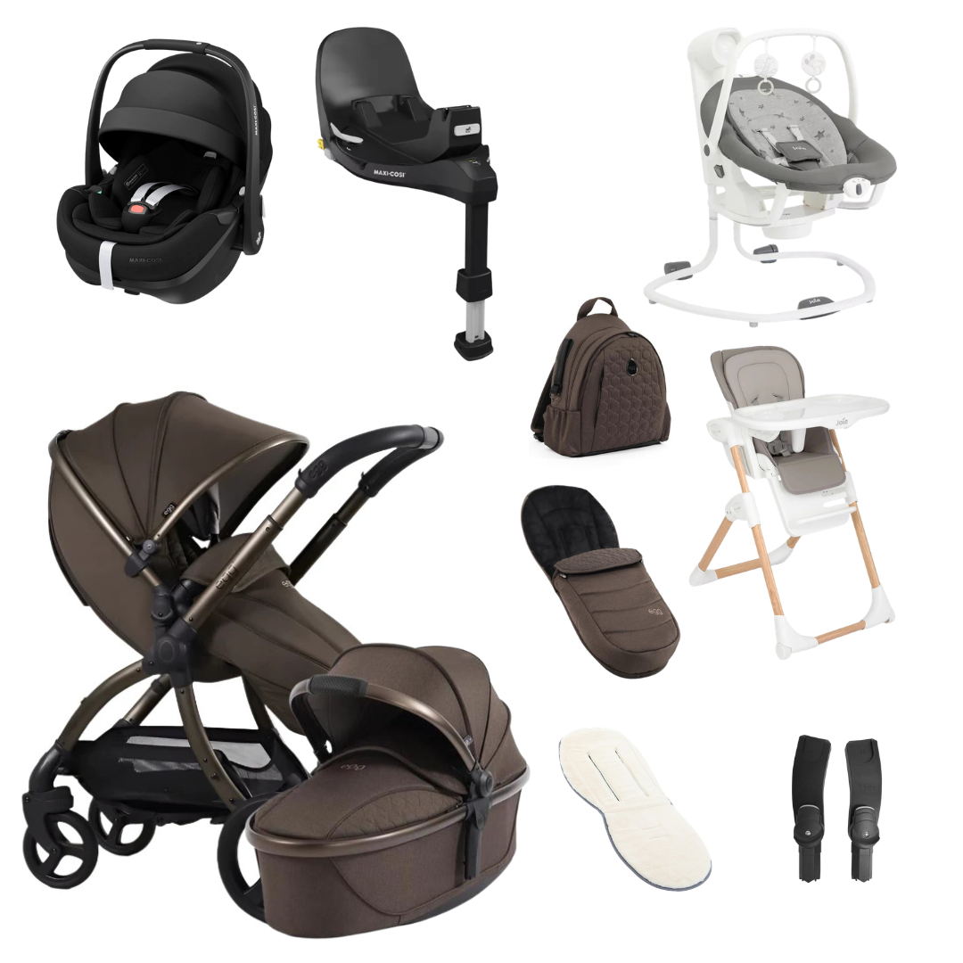 Egg 3 Luxury Bundle With Maxi-Cosi Pebble 360 Pro2 And Base