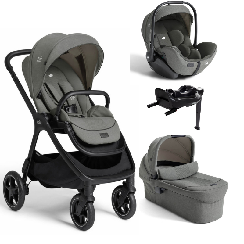 Joie Finiti Flex 4in1 Travel Ready Bundle - Evergreen