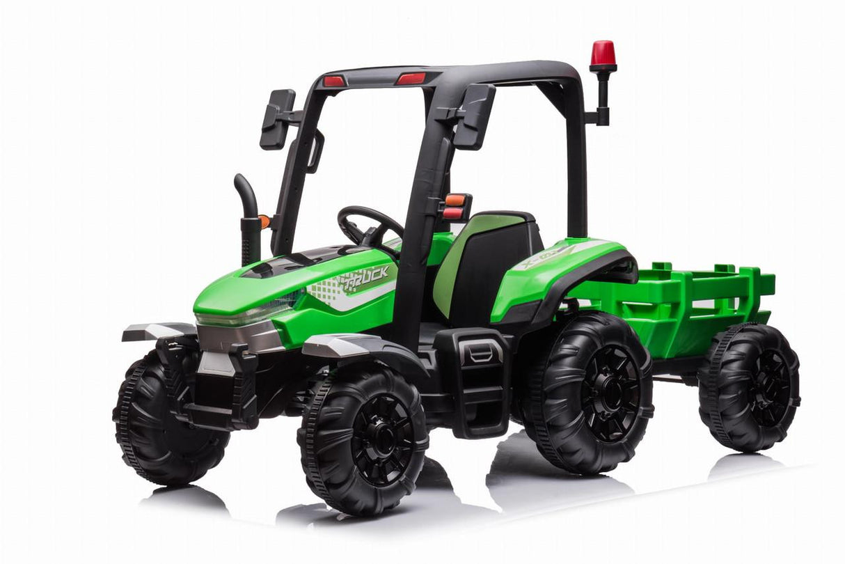 AgriPow 24V Electric Ride-On Tractor with Trailer 3–8 Years