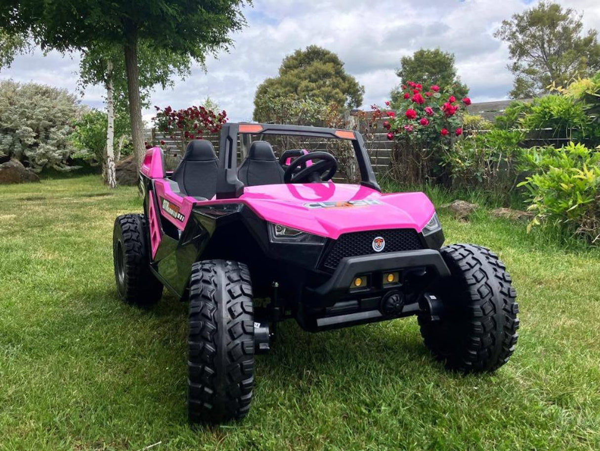 Clash XL 24V Electric Ride On Buggy, 3-9 years, Pink