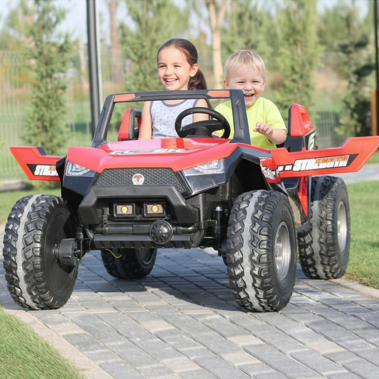 Clash XL 24V Electric Ride On Buggy, 3-9 years