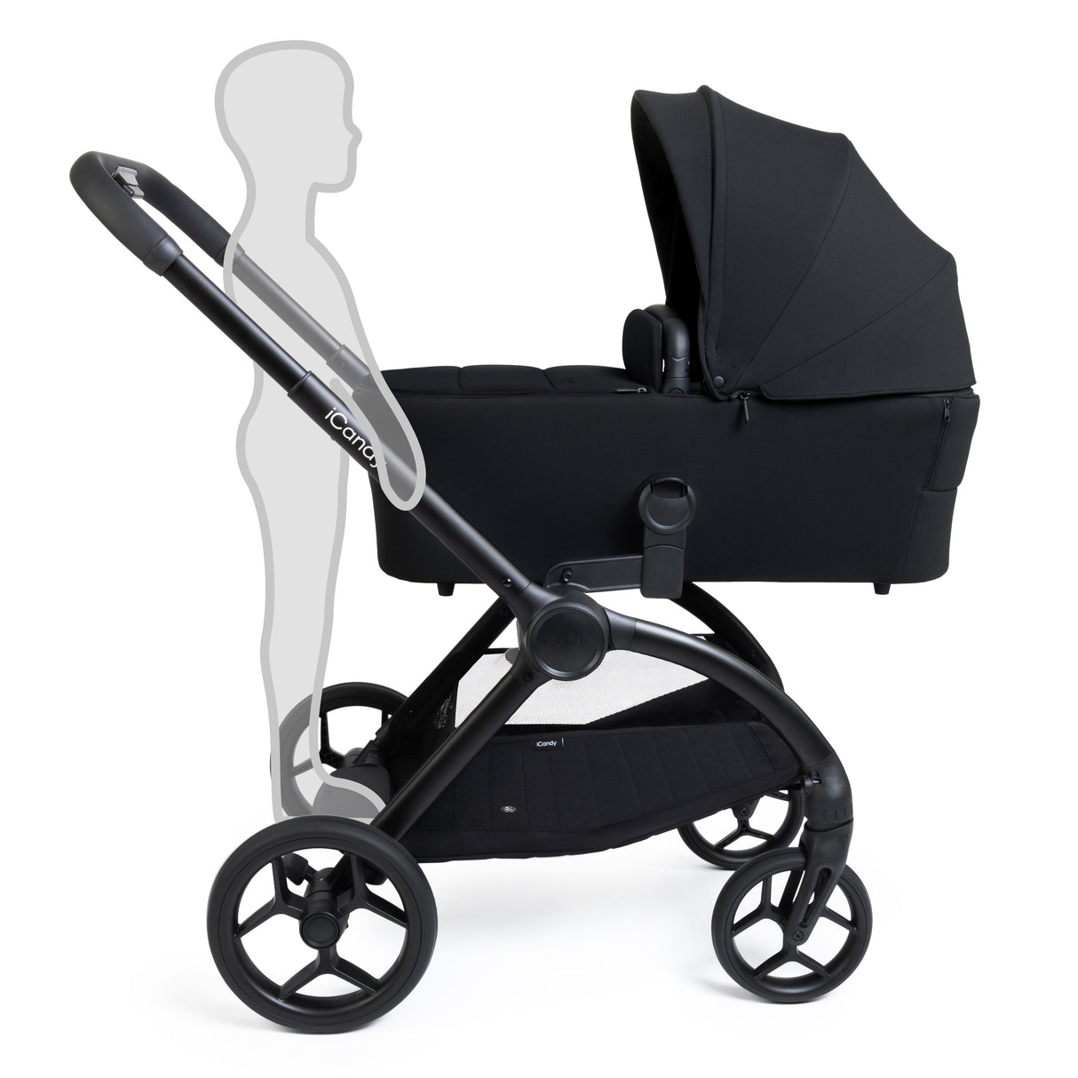iCandy Core 2 Complete Travel Bundle with Cocoon 360 and Base, Black
