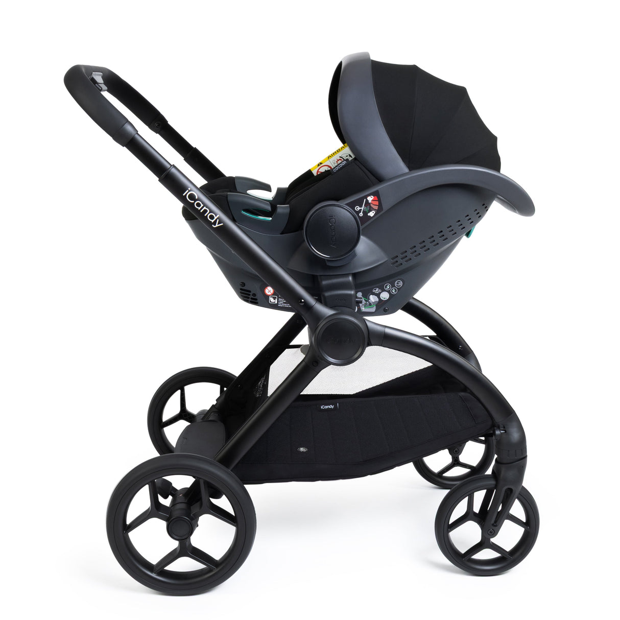 iCandy Core 2 Complete Travel Bundle with Cocoon 360 and Base, Black