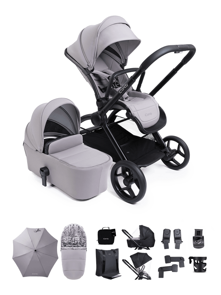 iCandy Core 2 Complete Bundle - Storm Grey