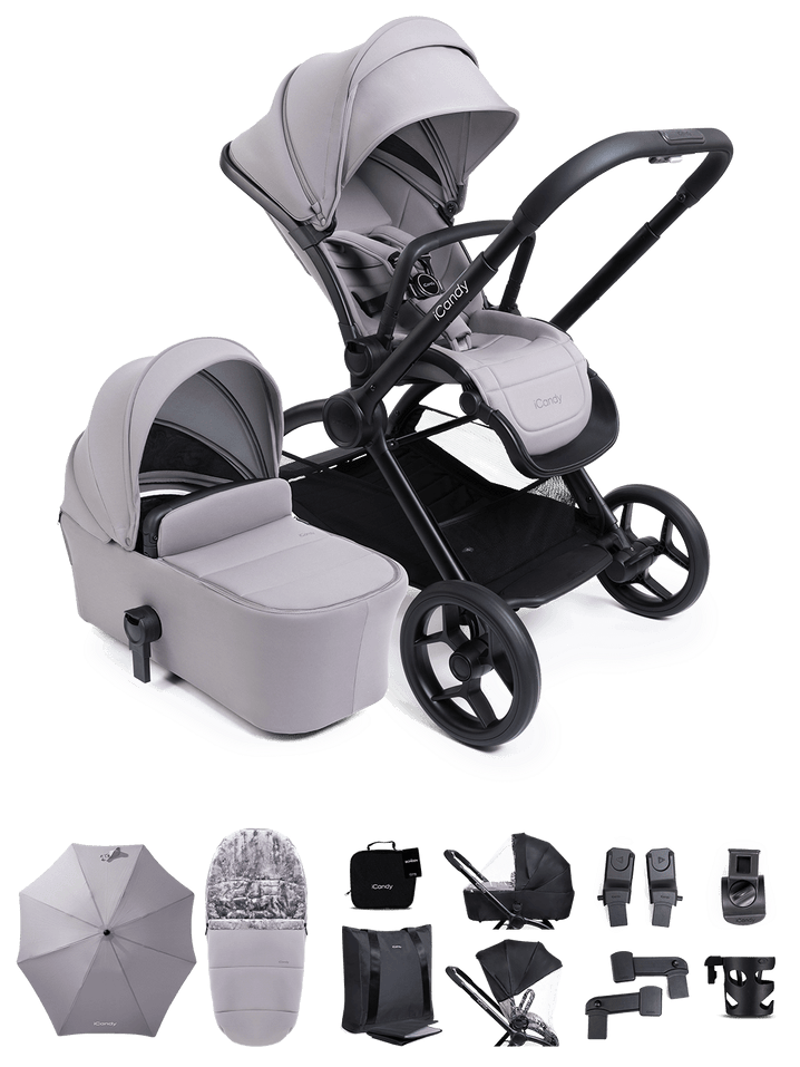 iCandy Core 2 Complete Bundle - Storm Grey