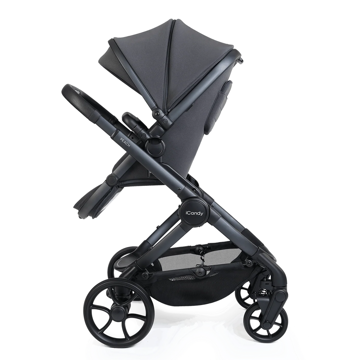 iCandy Peach 8 Complete Pushchair & Carrycot Bundle - Grey