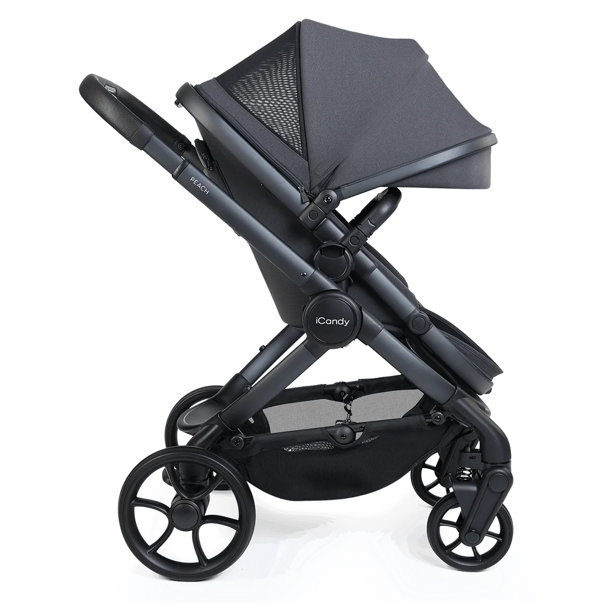 iCandy Peach 8 Complete Pushchair & Carrycot Bundle - Grey