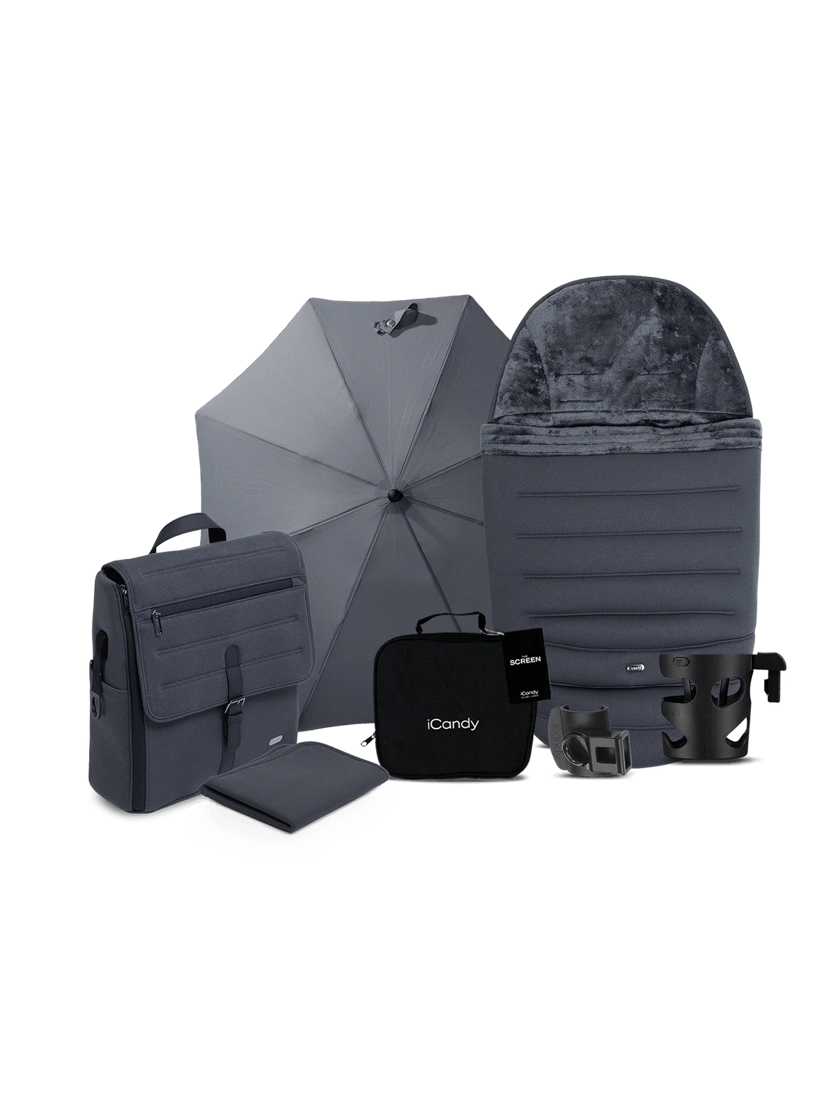 iCandy Peach 8 Complete bundle - Grey