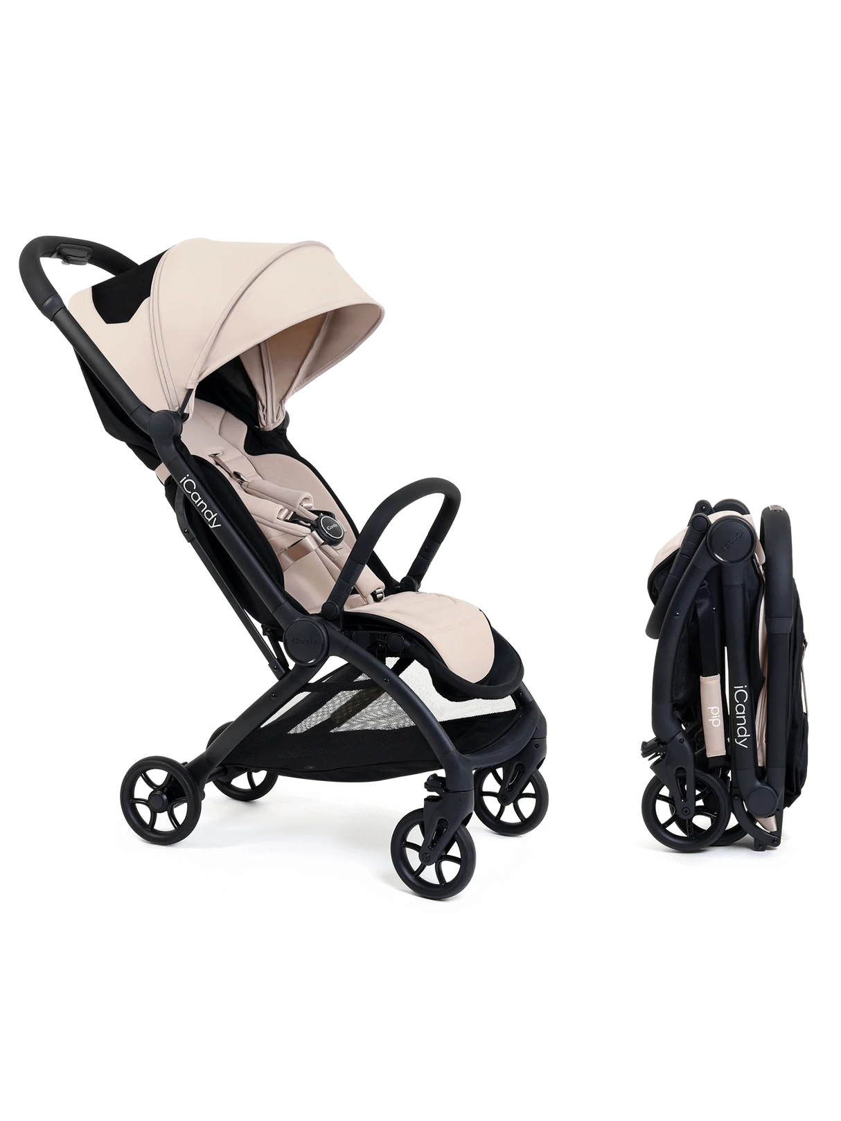 iCandy Pip Compact Pushchair - Latte