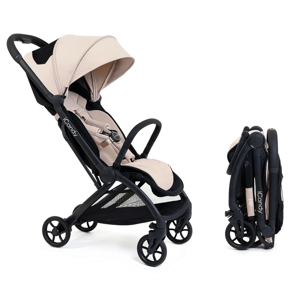 iCandy Pip Compact Pushchair - Latte