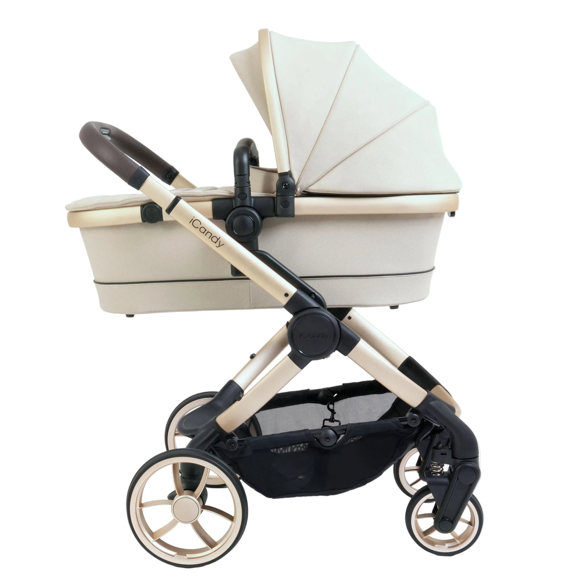 iCandy Peach 7 Complete Pushchair & Carrycot Bundle – Biscotti Edition