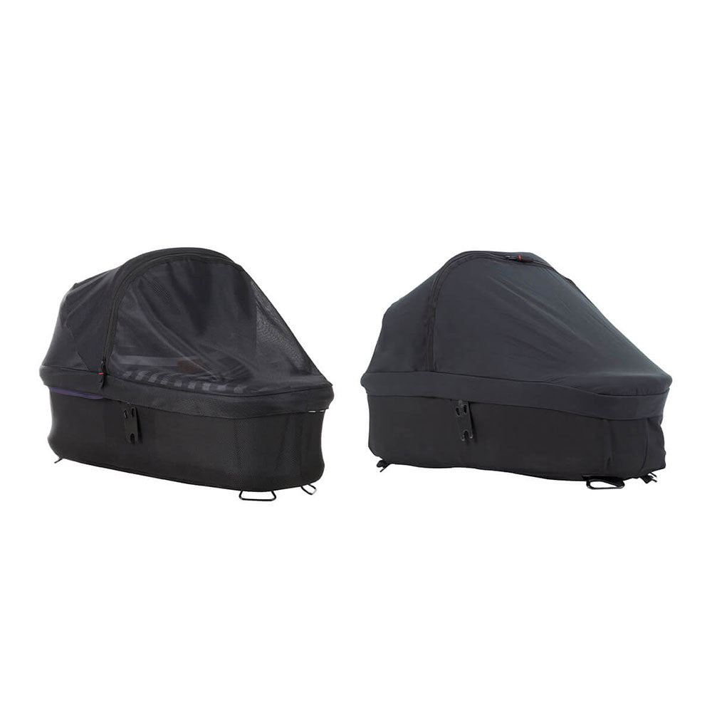 Mountain Buggy Duet carrycot plus Sun Cover Set (Blackout & Mesh Covers)
