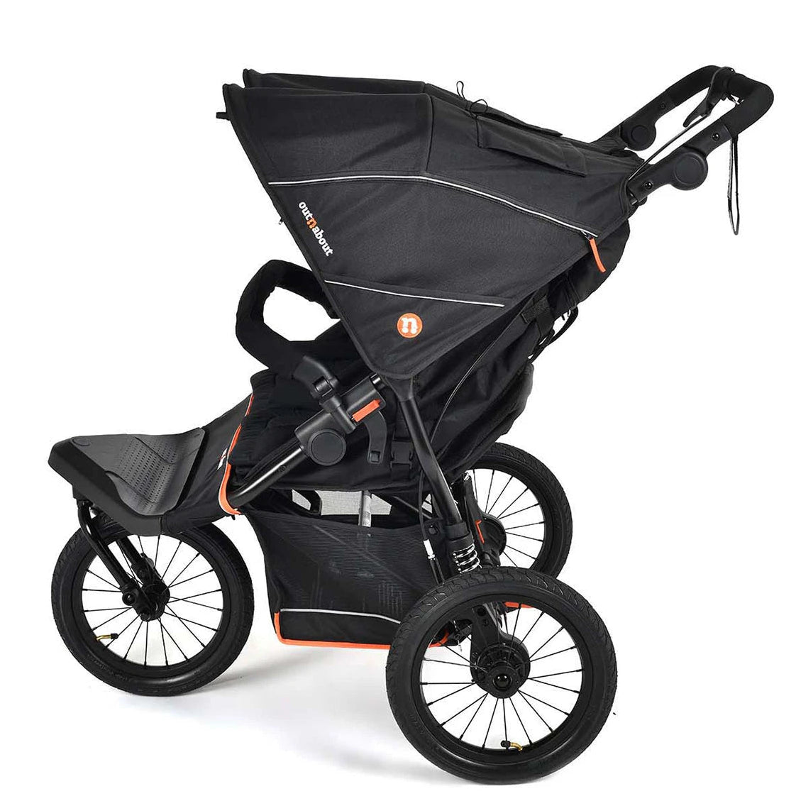 Out 'n' About Nipper Double V6 Plus All-Terrain Pushchair - Summit Black