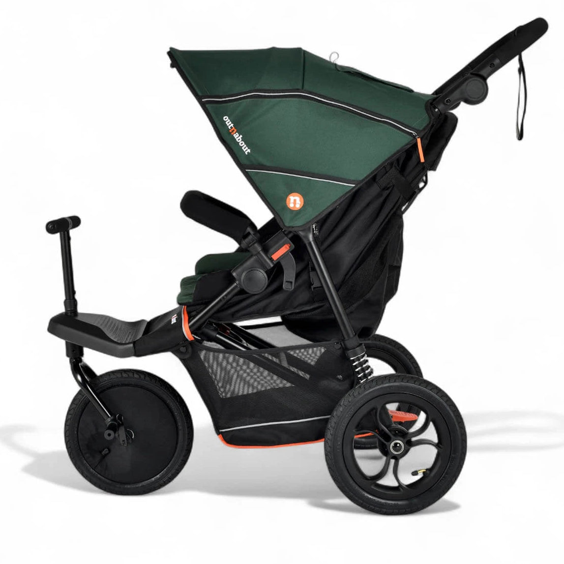 Out 'n' About Nipper V6 Front Rider Sibling Ride-On
