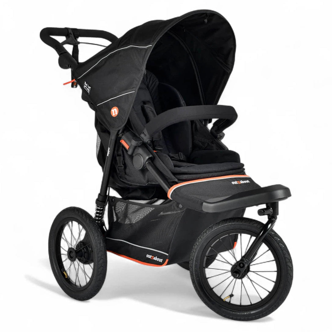 Out 'n' About Nipper V6 Plus Pushchair - Summit Black