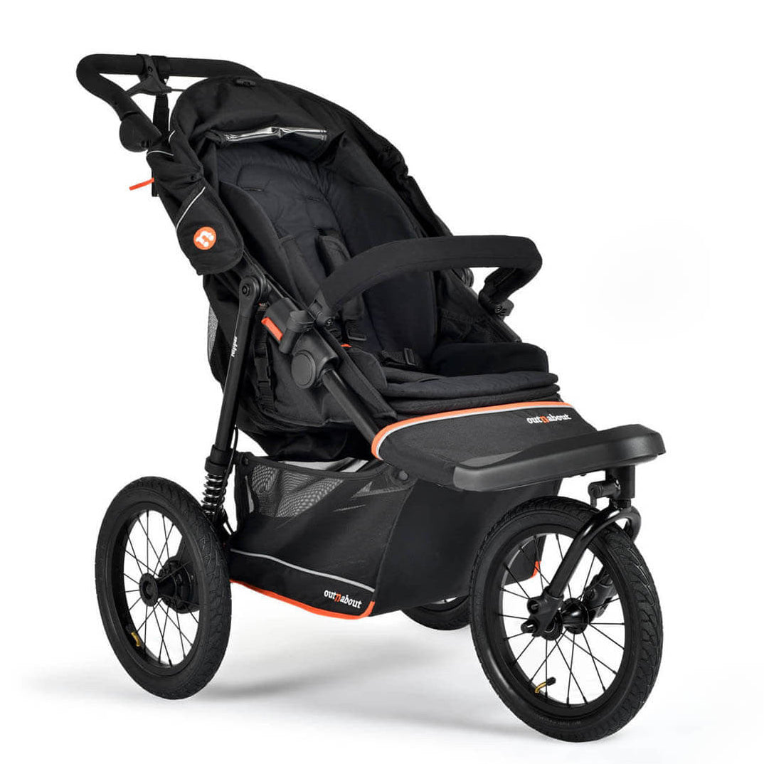 Out 'n' About Nipper V6 Plus Pushchair - Summit Black