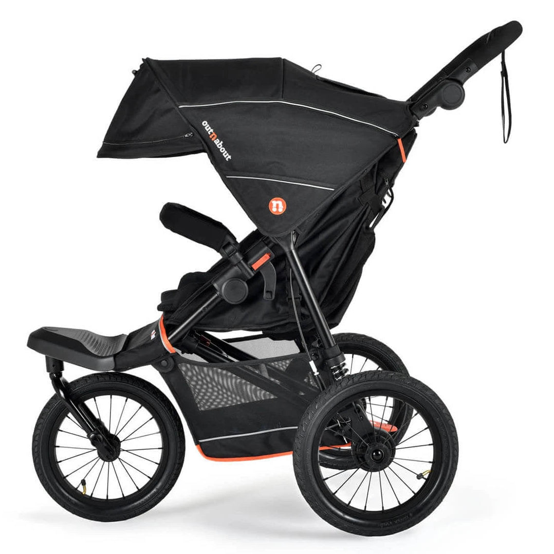 Out 'n' About Nipper V6 Plus Pushchair - Summit Black