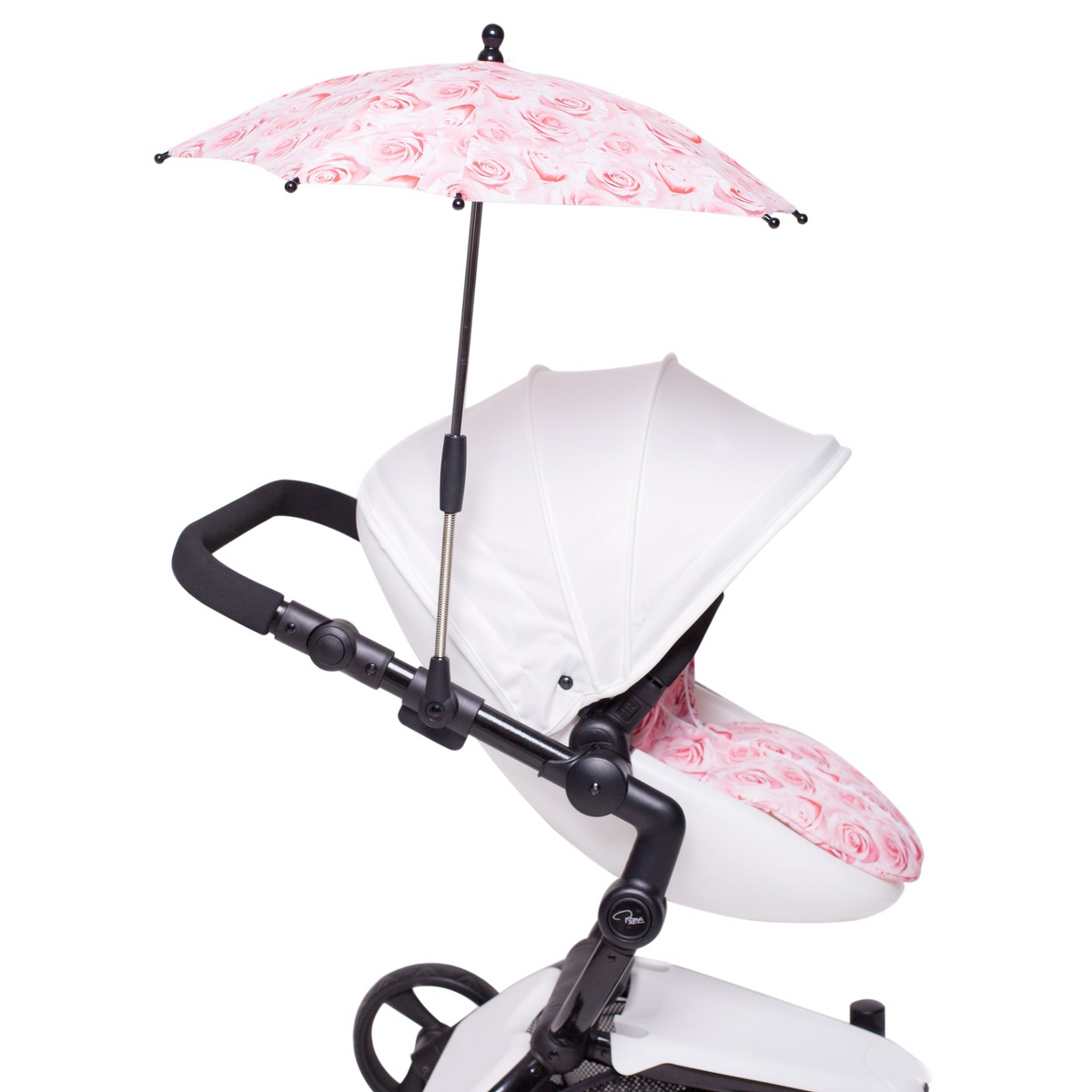 Roma Jemima Dolls Pram Parasol - Pink Rose