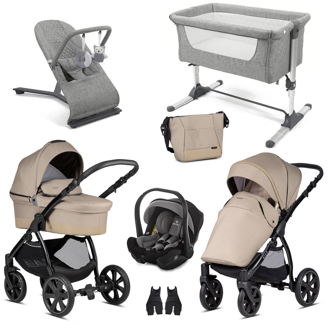 Noordi Sole Go 3in1 Travel System & Nursery Bundle