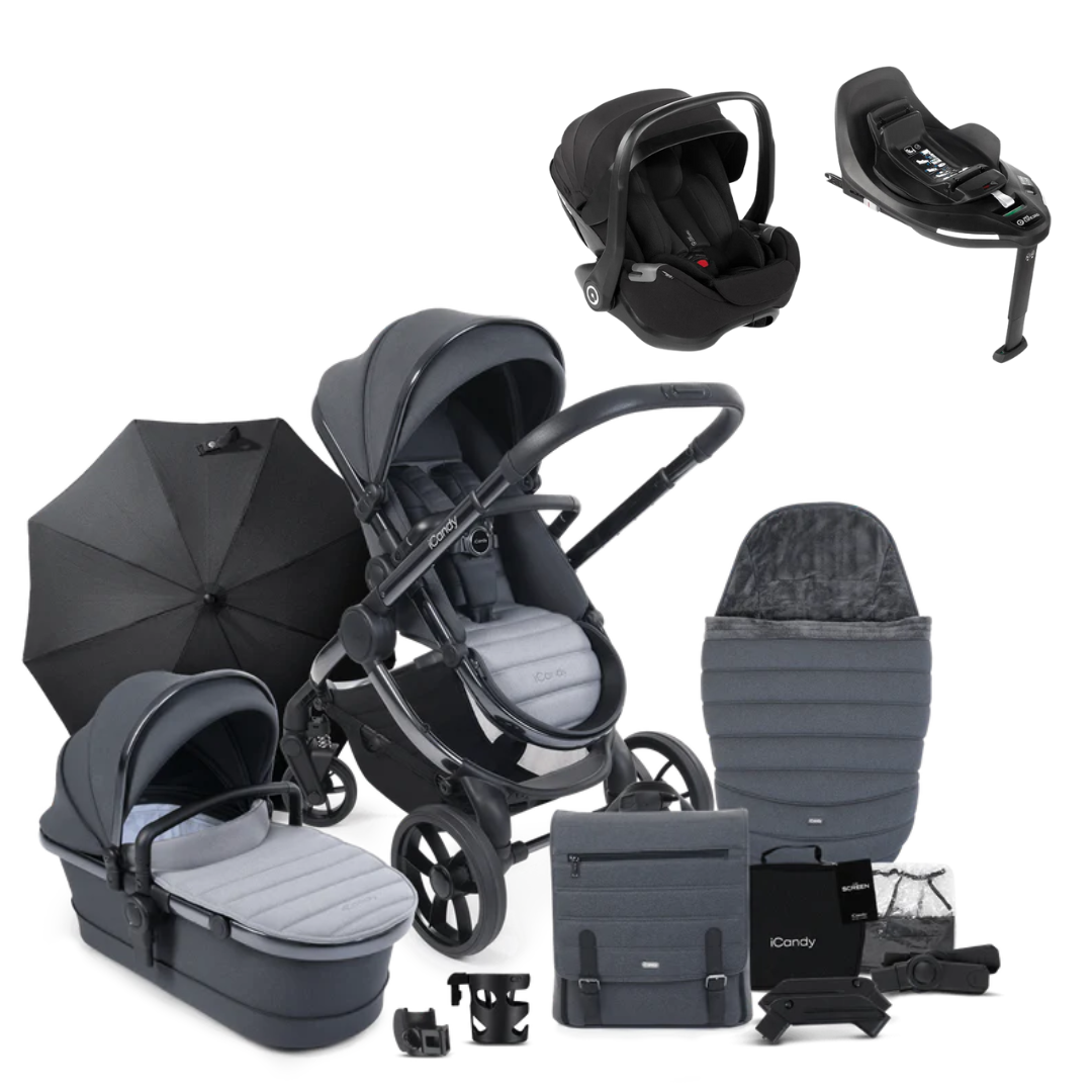 iCandy Peach 7 Travel System With 360 Rotating Car Seat