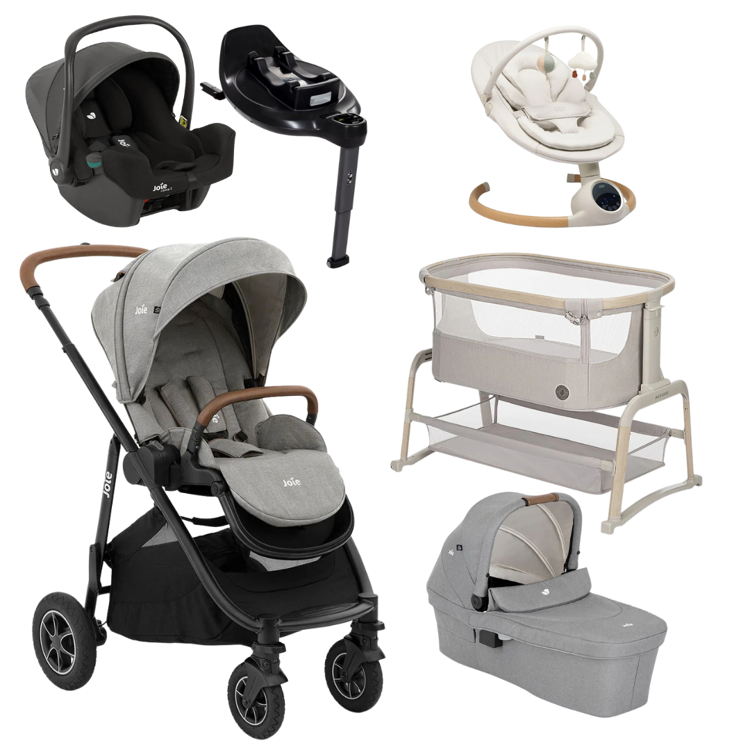 Joie Versatrax Luxury Bundle With 360° Car Seat And base