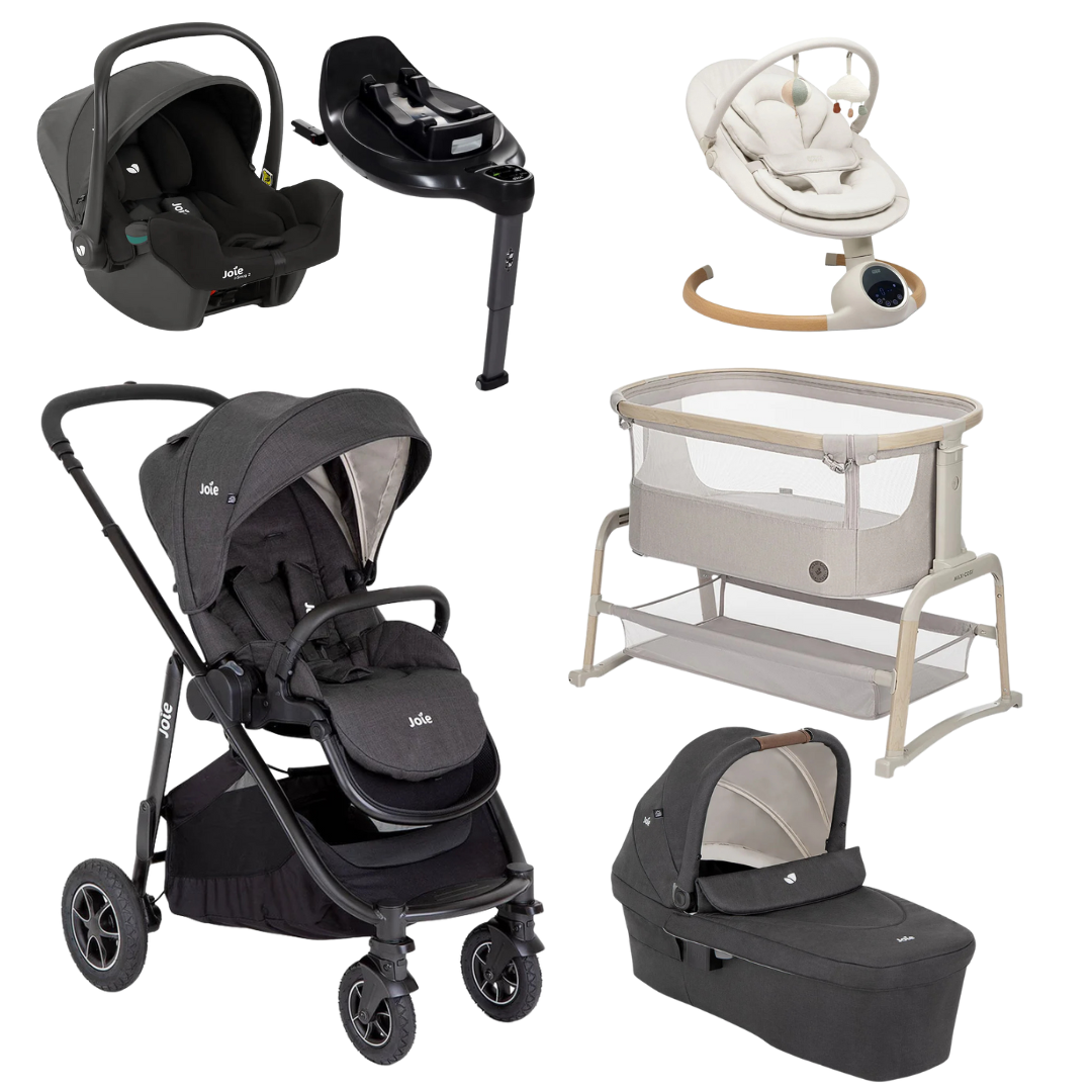Joie Versatrax Luxury Bundle With 360° Car Seat And base