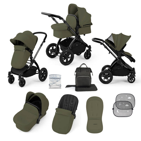 Ickle Bubba Stomp Luxe 9 Piece Pram & Pushchair