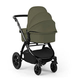 Ickle Bubba Stomp Luxe 12 Piece Travel System with i-Size Nimbus 180° Spin Car Seat & ISOFIX Base